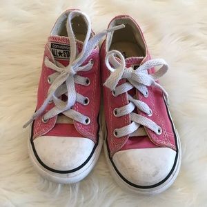 Converse Toddler Girls 9 Pink Sneakers